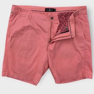 Psycho Bunny Coral Shorts Chino Casual‎ Golf Size 38
